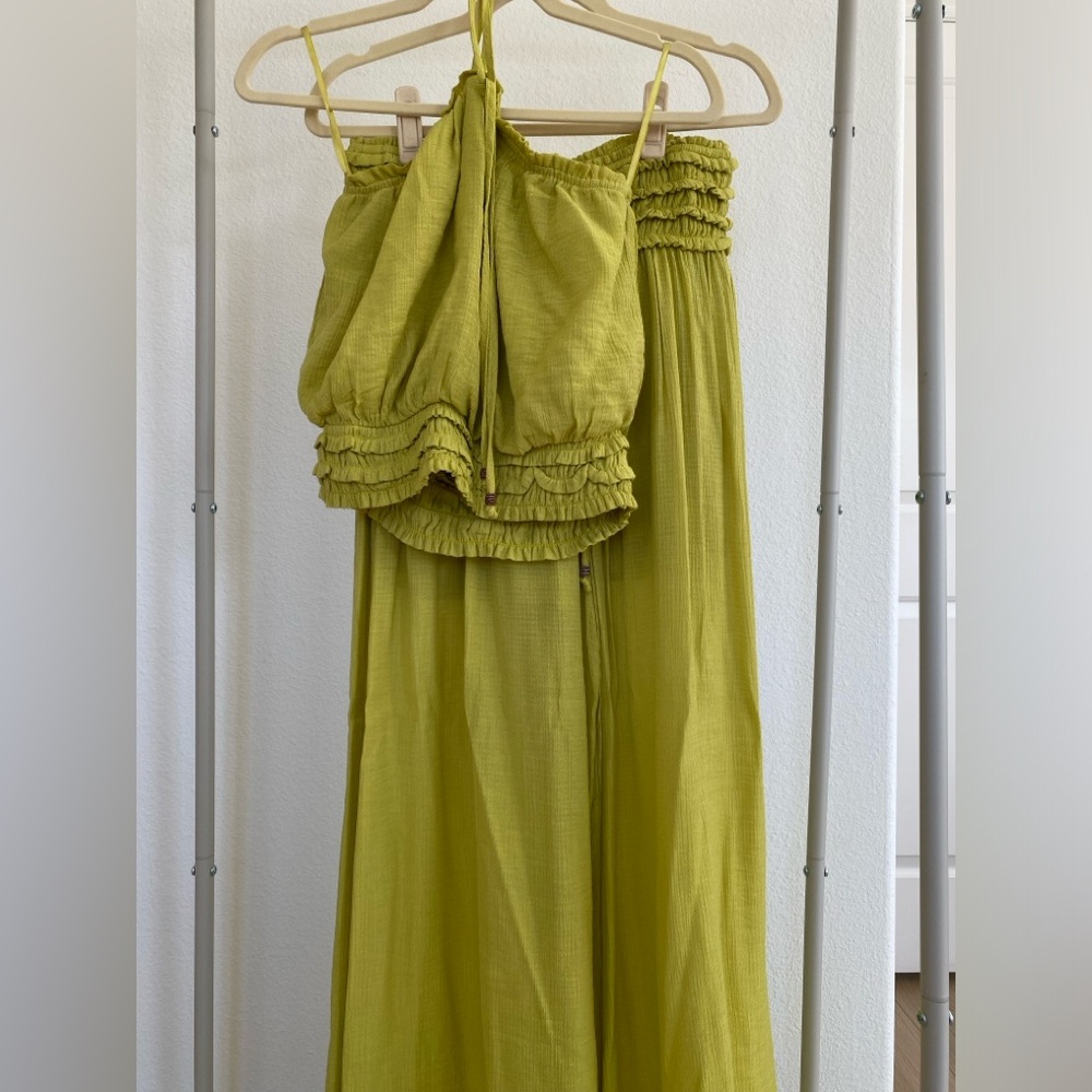 Blouse Pant Set (Tall Pants size L) (Small Top)